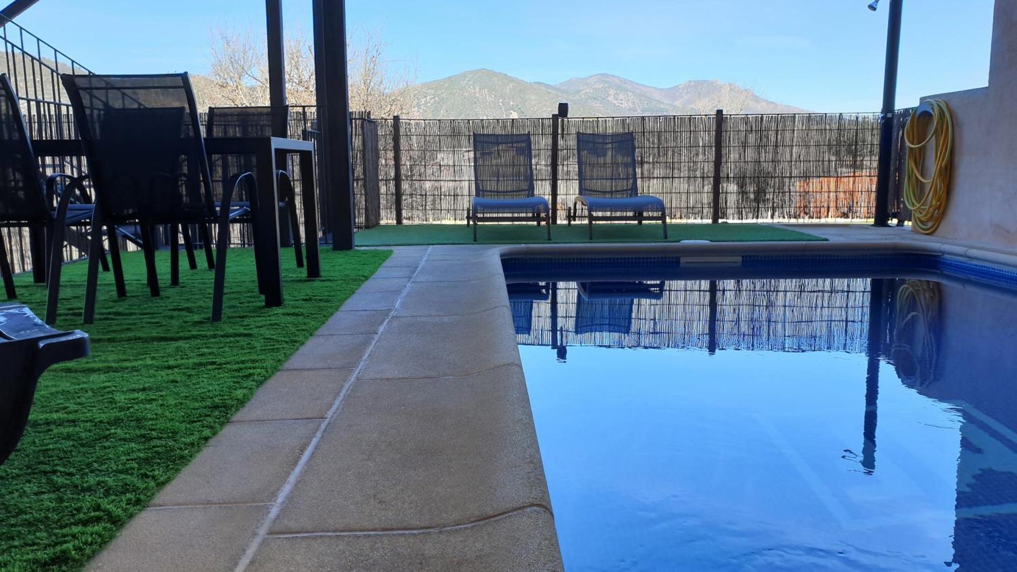 Casa Con Piscina En Parque Nacional De Cabaneros Navas de Estena Exterior photo