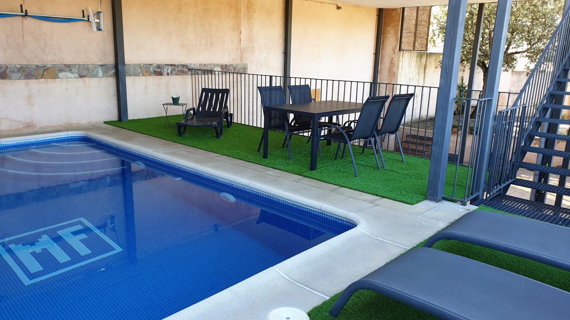 Casa Con Piscina En Parque Nacional De Cabaneros Navas de Estena Exterior photo